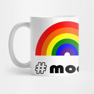Rainbow mood - hashtag. Mug